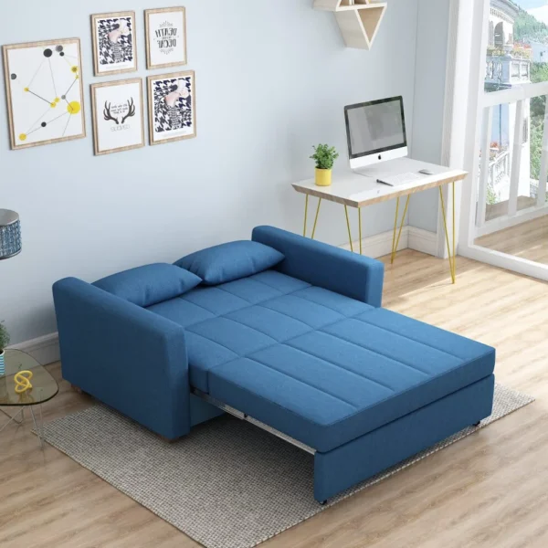 Milano Pullout Sofa Bed With Curved Arm Support - Image 3