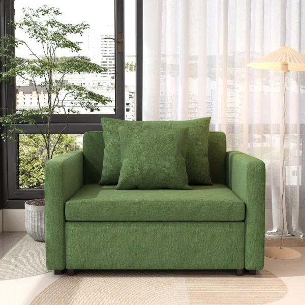 Siena Single Pullout Sofa Bed - Image 2