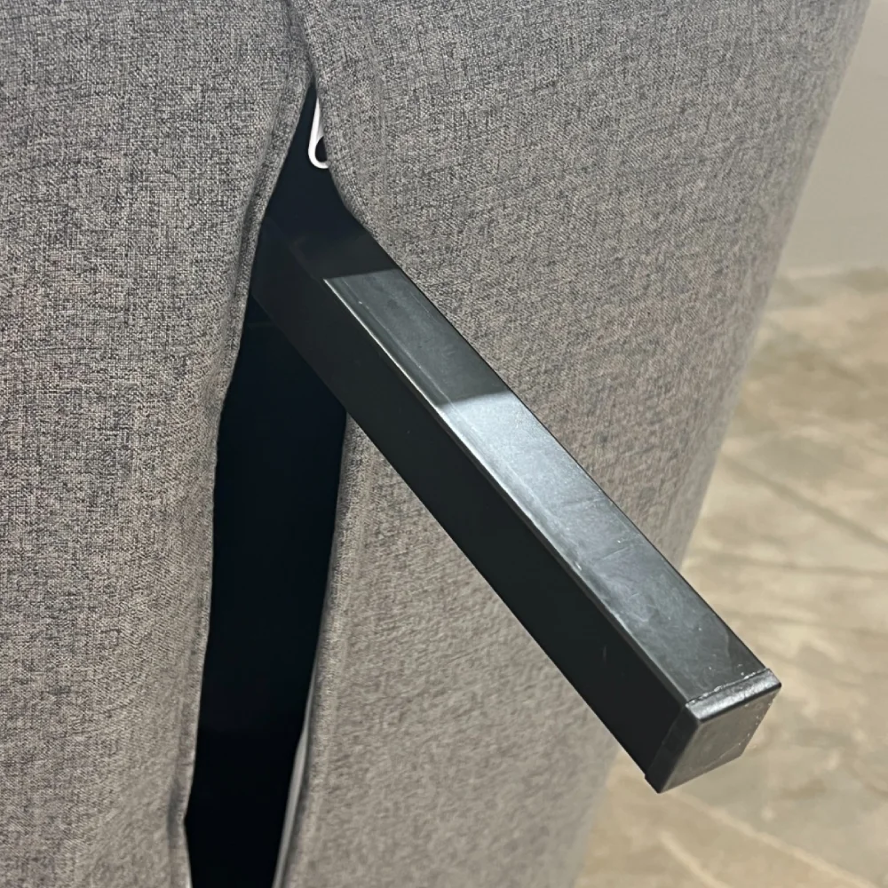 Bambillo Rio Click Back Sofa Bed, close up of backrest leg extended out